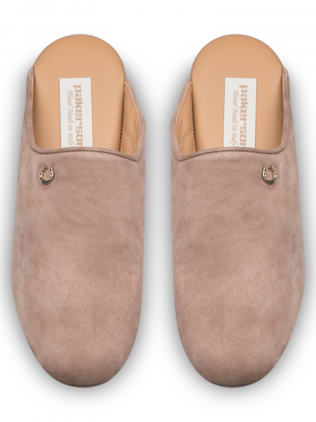 Домашняя обувь, Pakerson (383, Бежевый, 36, 100% кожа, 100% замша)