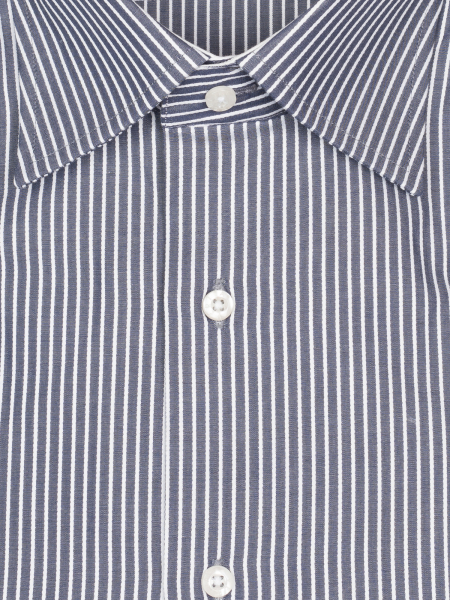 Сорочка, Verita, ДР, SF, в полоску (022, Темно-синий, 37/38)