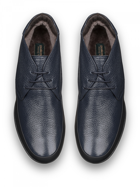 Ботинки, Pakerson (702, Индиго, 41, 100% мутон, Кожа олень 100%)