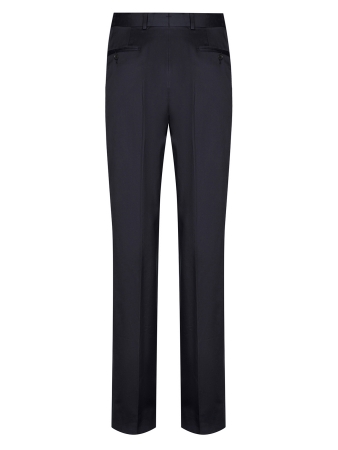 Брюки, Jaguar, ROWI, спорт.-классика, без защипов, без манжета (29, Синий, 50, 6)