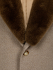 Пальто, Piacenza, одотон., .съемный норк. воротник (670/6, Бежевый, 58 - 3XL     )