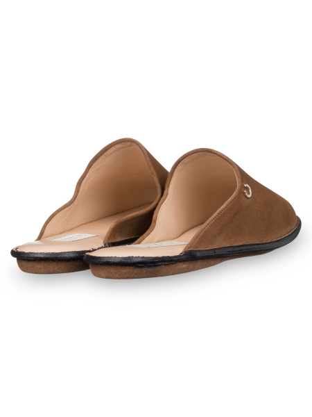 Домашняя обувь, Pakerson (354, Рыжий, 37,5, 100% кожа, 100% замша)