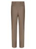 Брюки, Ravazzolo, средне-притал., без защипов, однотон. (58471, Коричневый, 50, R)