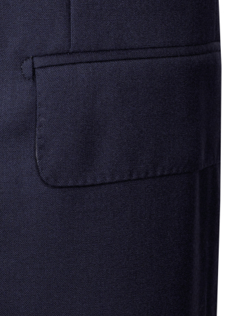 Костюм, средне-притал, однотон., 3 пугов., однобортный (12304, Темно-синий, 52 , R)