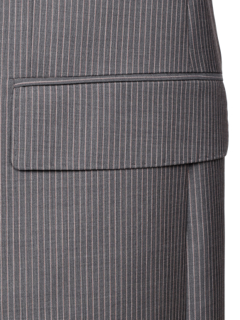 Костюм, BEN, Jaguar , классика, в полоску (17, Серый в розовую полоску, 52 / 54 , 6)