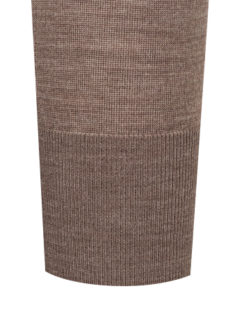 Джемпер, круглый ворот, дл/рукав (480, Коричневый, 50)