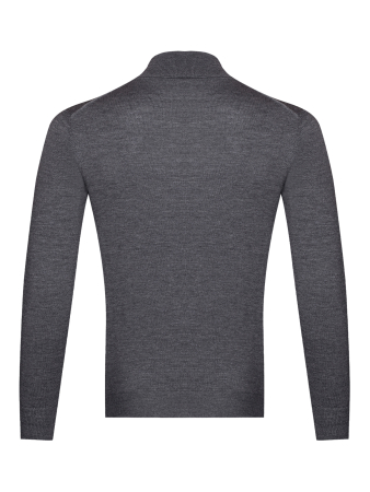 Водолазка, однотон. дл/рукав (015, Серый, 58 - 3XL     )