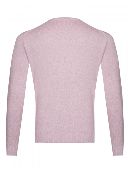 Джемпер, круглый ворот, узор, дл/рук. (421, Бледно-сирен., 54 - XL)