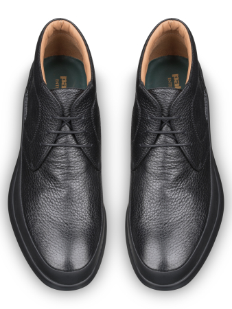 Ботинки, Pakerson (999, Черный, 39, 100% кожа, 100% кожа олень)