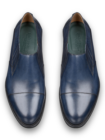 Туфли, Pakerson (703, Синий, 40, 100% кожа, Кожа телячья 100%)
