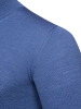 Джемпер, стойка, однотон., дл/рукав (044, Синий, 48 - S)