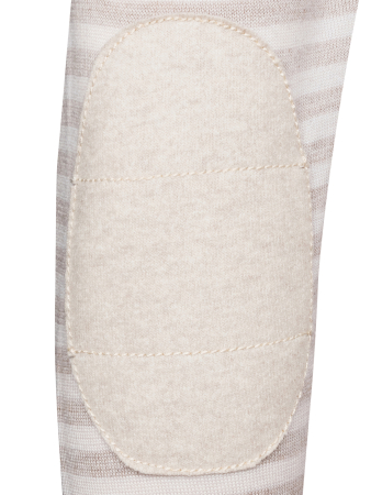 Джемпер, круглый ворот, в полоску (310, Бежевый, 46 - XS     )