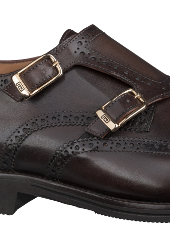 Монки, Pakerson (371, Кофейный(anticato), 45, 100% кожа, Кожа телячья 100%)