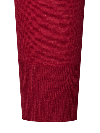 Поло, на пуговицах, длин. рукав (519, Вишня, 50 - M)