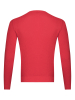 Джемпер, круглый ворот, длинный рукав, однотонный (006, Красный, 50 - M     рукав 62 см)