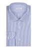 Сорочка NETTUNO, Ravazzolo, однотонная, в полоску (320, Белый/Синий, 42)