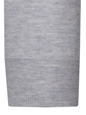 Джемпер, круглый ворот, однотон.дл/рук. (030, Серый, 54)