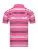 Поло в полоску, короткий рукав (960, Розовый, 50 - M  рукав 21 см)