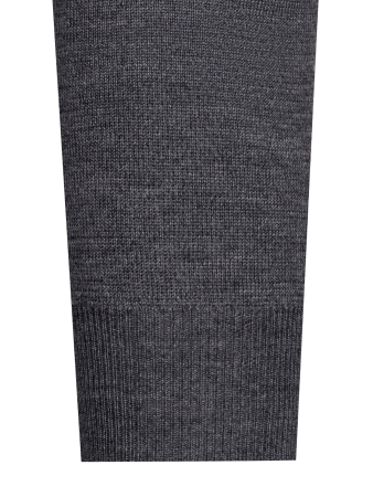 Джемпер, стойка, однотон., дл/рукав (015, Серый, 48 - S)