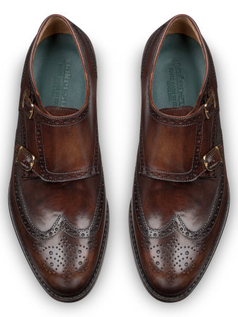 Монки, Pakerson (397, Коричневый (anticato), 40,5, 100% кожа, Кожа телячья 100%)