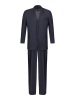 Костюм, Jaguar, классика, полоска., 3 пугов./1борт, 2шл (29, Темно-синий, 48, 4)