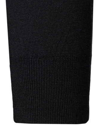 Джемпер, круглый ворот, дл/рукав (002, Черный, 66)