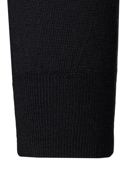 Джемпер, круглый ворот, дл/рукав (002, Черный, 66)