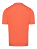 Поло, короткий рукав, однотонное (2342, Морковный, 60-4XL  рукав 27 см)