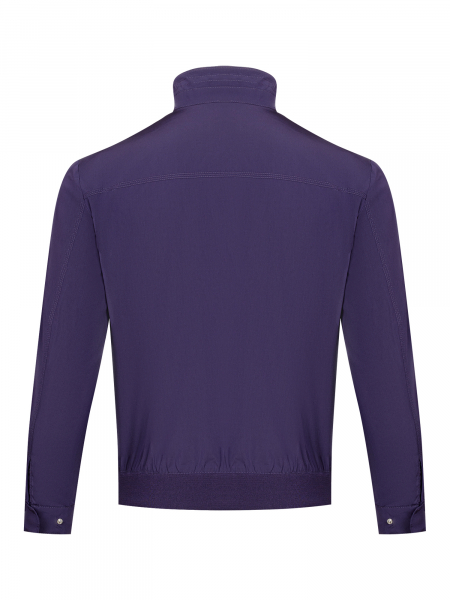 Куртка, Lodenfrey, J. Nancy, на молнии, однотонная (56, Фиолетовый, 46)