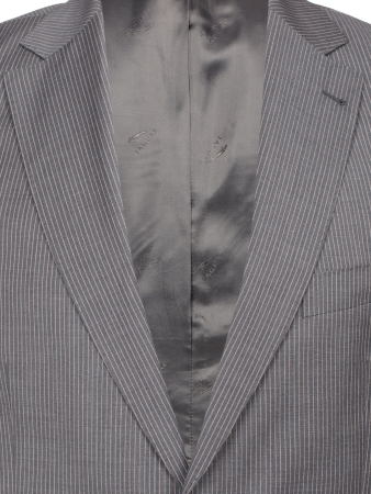 Костюм, BEN, Jaguar , классика, в полоску (17, Серый в розовую полоску, 52 / 54 , 6)