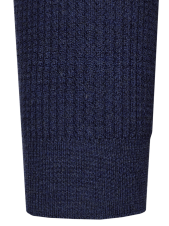 Поло, ворот стойка, пуговицы, однотон., дл/рукав (080, Синий, 50)