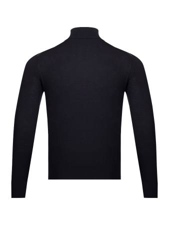 Водолазка , однотон. дл/рукав (165, Темно-синий, 52)