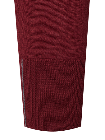 Поло, на пуговицах, дл/рукав (169, Вишня, 48)