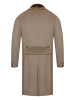 Пальто, Piacenza, одотон., .съемный норк. воротник (670/6, Бежевый, 58 - 3XL     )