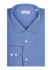 Сорочка AURIGA, Ravazzolo, однотонная, фактурная (320, Синий, 40)