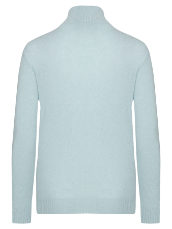 Джемпер, Maillot (стойка, молния) (Бирюзовый, XL)