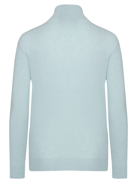 Джемпер, Maillot (стойка, молния) (Бирюзовый, XL)