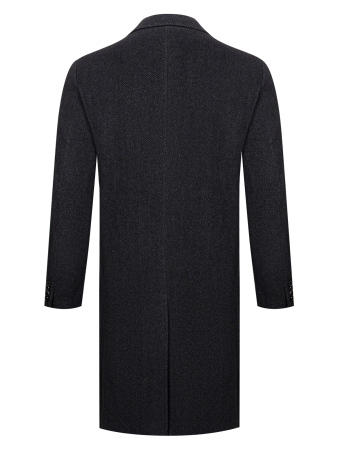 Пальто, Jaguar, елочка (18, Темно-серый, 50 - M)