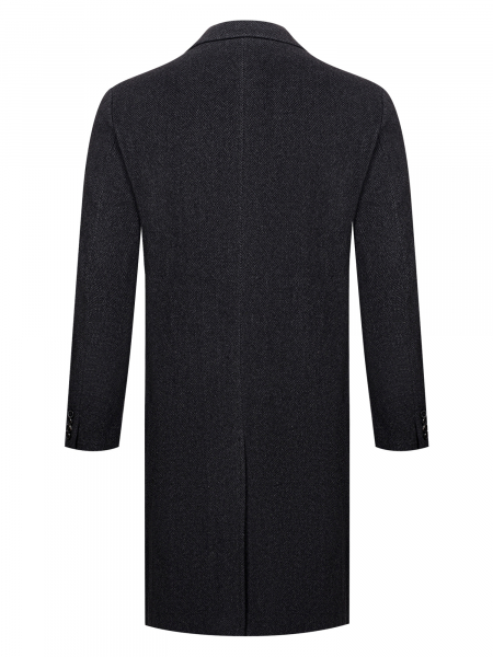 Пальто, Jaguar, елочка (18, Темно-серый, 50 - M)