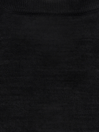 Джемпер, круглый ворот, однотон.дл/рук. (002, Черный, 56)