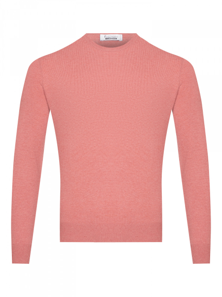 Джемпер, круглый ворот (043, Бледно-розовый, 56 - XXL)