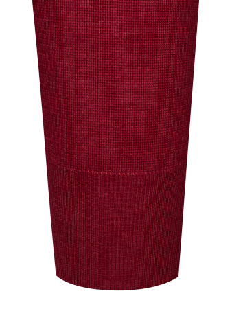 Джемпер, круглый ворот, длин. рукав (4279, Красный, 46 - XS     )